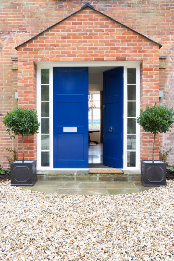 Front Door Of Modern House